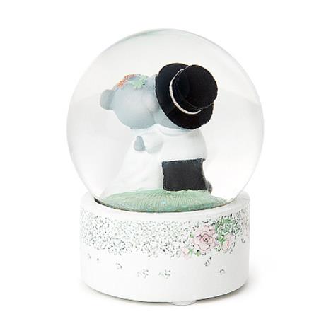 Happily Ever After Me to You Bear Wedding Snow Globe Extra Image 2